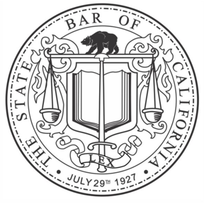 The State Bar of California seal